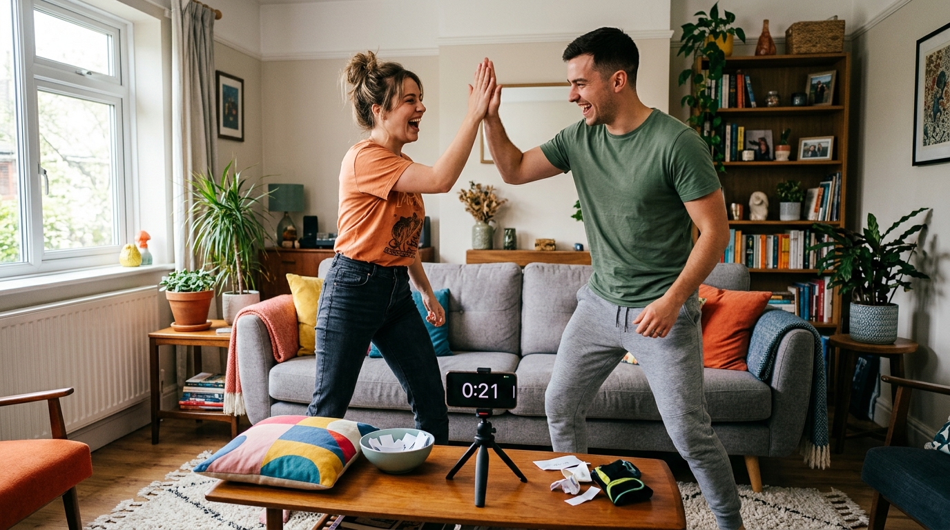 Random Couple Challenge - Fun online couple game for partners